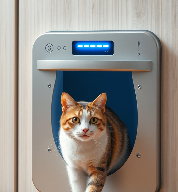 Cat Eat Automatic Cat Door Effortlessly: Simple Sensor Calibration Steps