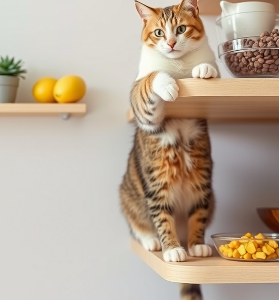Cat Eat Cat Shelves: 7 Shelf-Climbing Tricks to Rekindle Your Cat’s Appetite