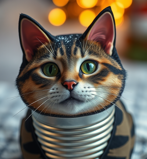 Cat Food Can Crafts: Warm-food inserts for cold-weather appetites
