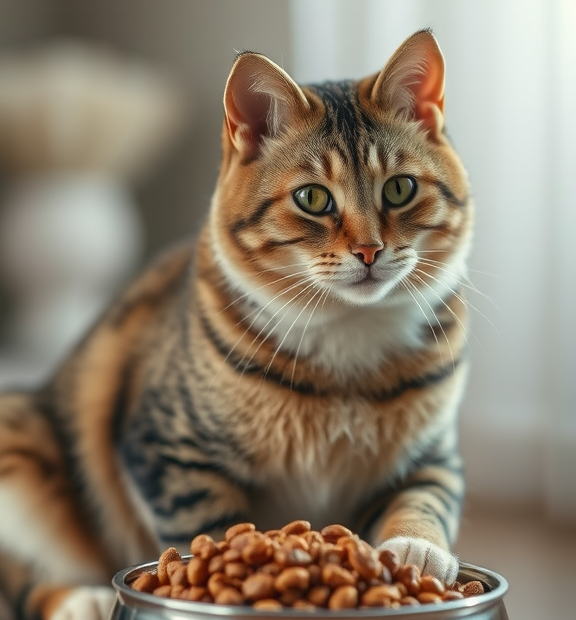 high fiber cat food