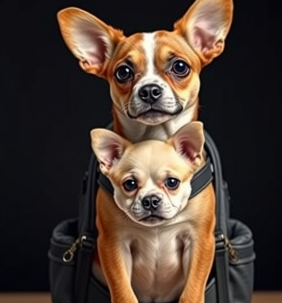Inspack Dog Cat Backpack Carrier, Dog Carrier Adjustable for Small Medium Dogs, Pet Dog Front