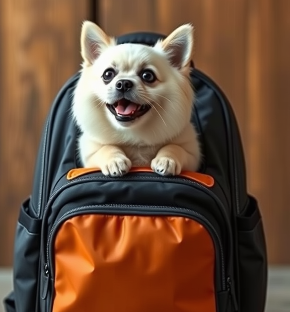 Lekebobor Large Cat Backpack Carrier Expandable Pet Carrier Backpack for Small Dogs Medium Cat