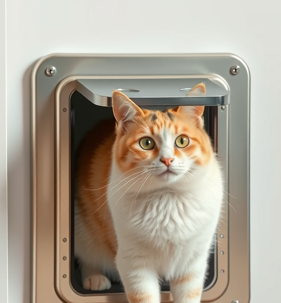 automatic cat door