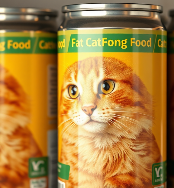 canned cat food large cans