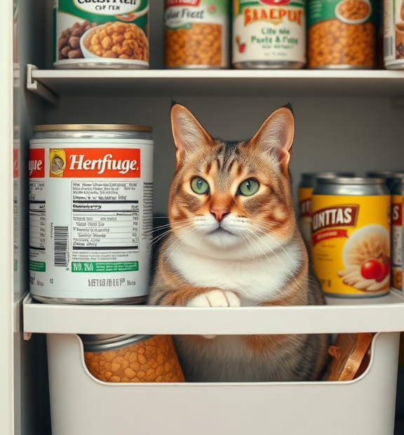 canned cat food organizer