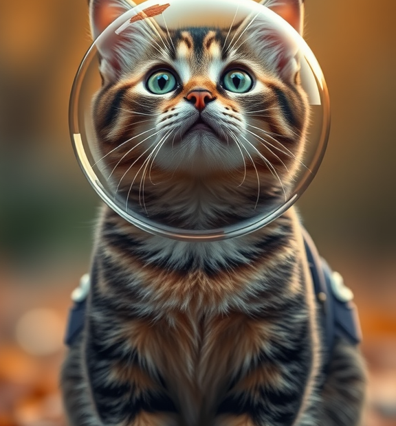 cat backpack bubble