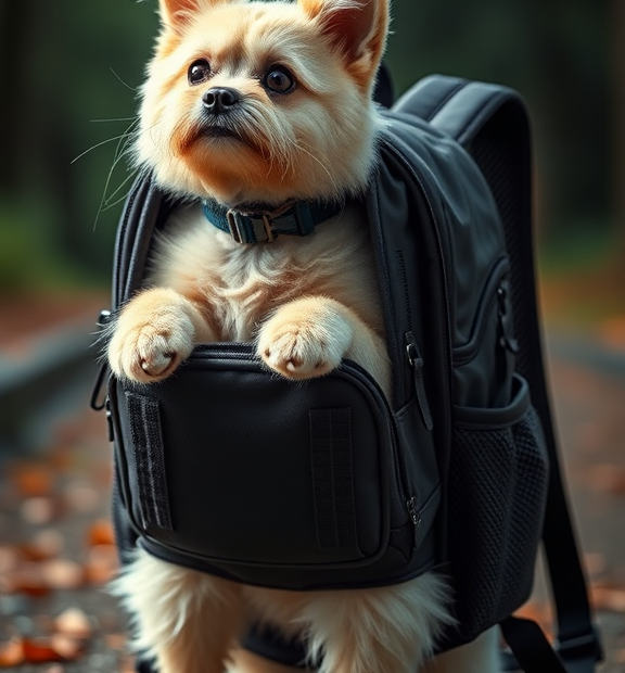 Cat Backpack Carrier Large Pet Backpack Carrier, 16lbs Load-Bearing Ventilated Design Dog Back