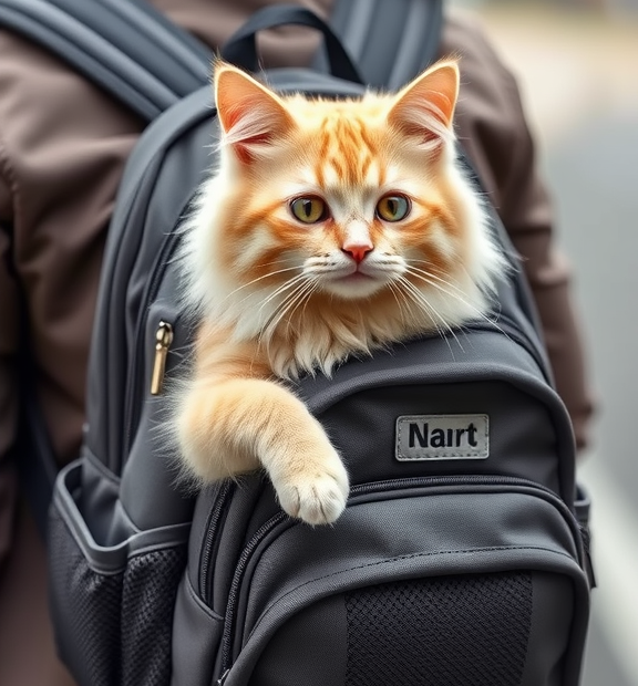 Cat Backpacks for Carrying Cats Pet Backpack Carrier for Small Dogs and Cats, Fully Ventilated