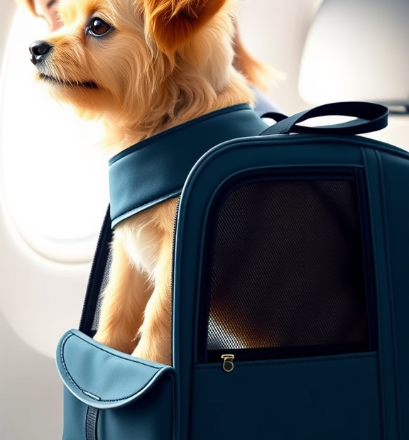 Cat Carrying Case Pet Dog Carrier Soft-Sided Bag Airline Approved, Pet Travel Carrier Up to 15