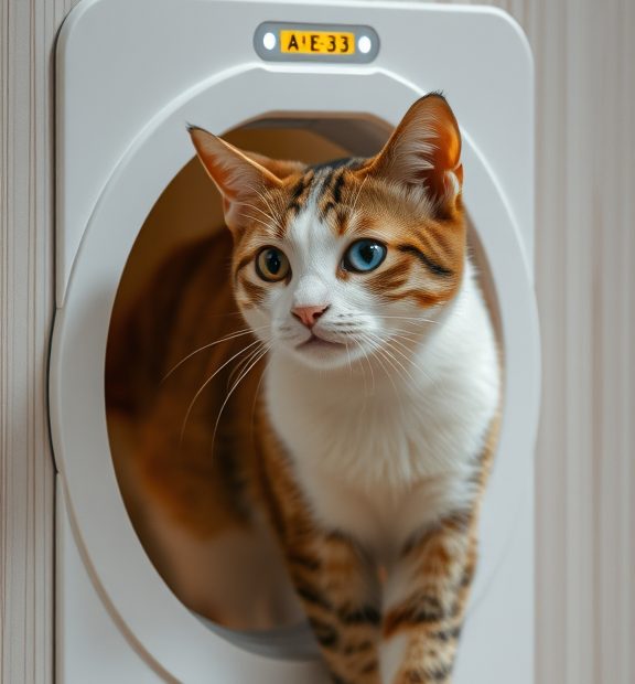 Cat Eat Automatic Cat Door Effortlessly: Simple Sensor Calibration Steps