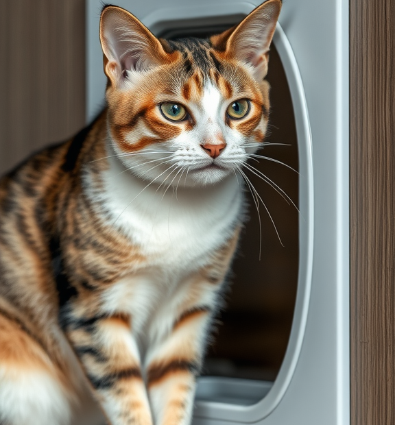Cat Eat Automatic Cat Door Independently: Teaching Self-Feeding Confidence