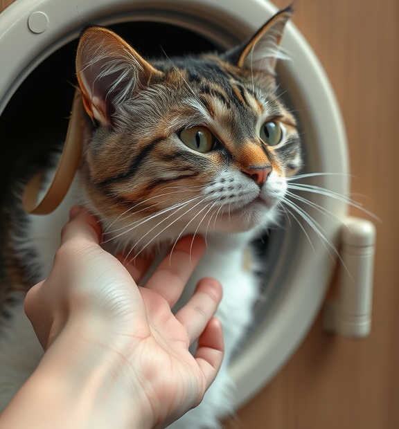 Cat Eat Automatic Cat Door Lovingly: Rekindling the Hand-Lift Ritual