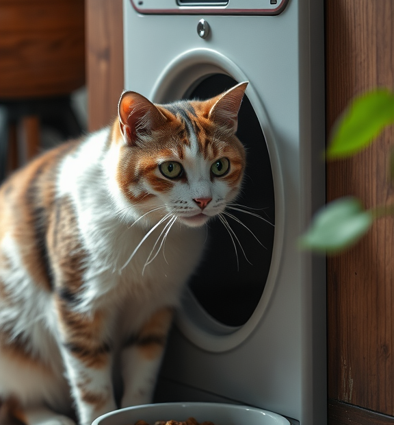 Cat Eat Automatic Cat Door Naturally: Creating a Nostalgic Feeding Ritual