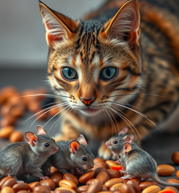 cat food mice