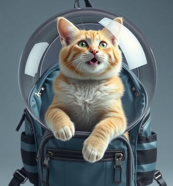 Clear Cat Backpack Carrier Dog and Cats Backpack Bubble, Space Capsule Cat Bag Carrier, Breath