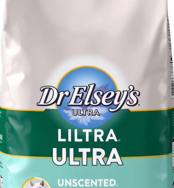 Dr. Elsey’s Ultra Unscented Clumping Clay Cat Litter, 40 lb.