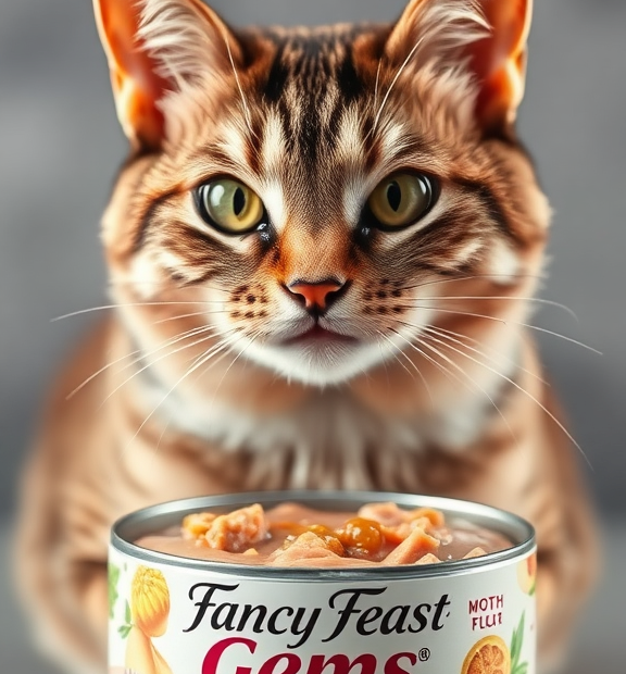 Fancy Feast Gems Pate Cat Food Mousse With Tuna and a Halo of Savory Gravy Cat Food
