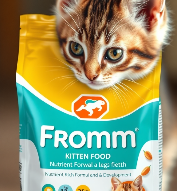 Fromm Kitten Food – Nutrient-Rich Formula for Growth & Development