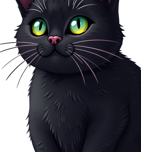 Funny Black Cat School Backpack for Girls Boys Bookbag, 17 Inch Cat Laptop Backpack, Cats Anim