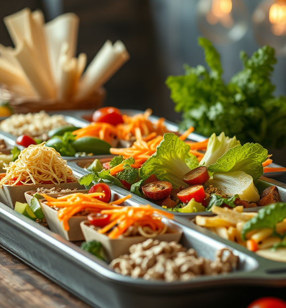 healthy catering options