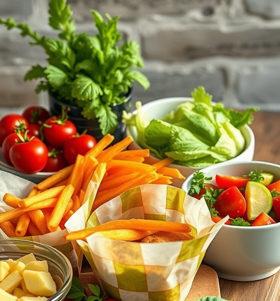 healthy catering options