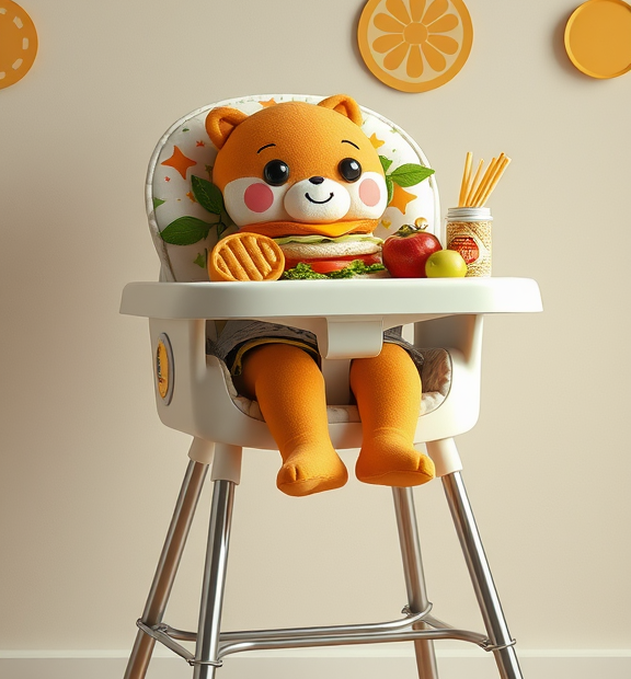 high chair food catcher