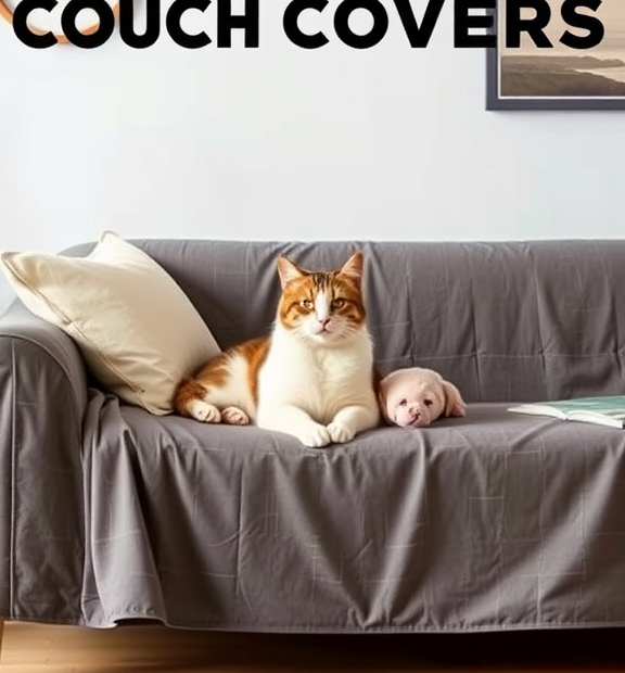 Luxury Couch Covers for Pet Owners – Stylish & Cat-Friendly