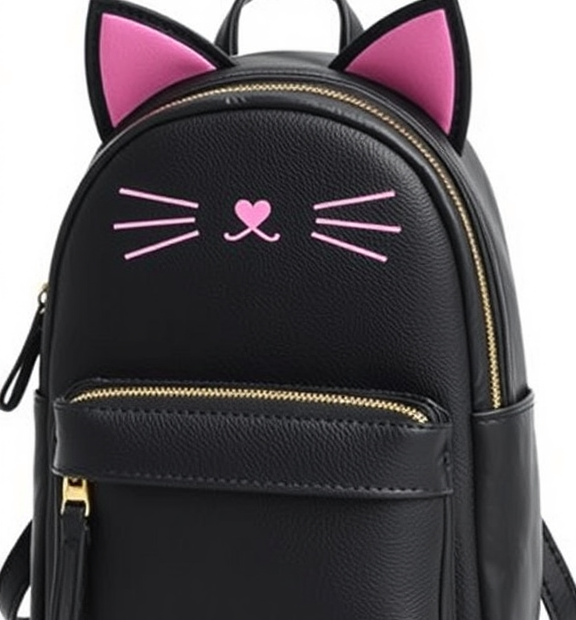 Mini Backpack for Girls Teens Women Small Cat Backpack Purse