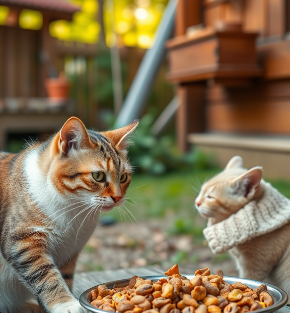 outdoor cat food
