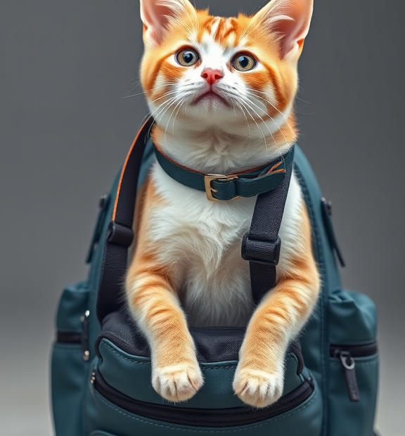 Pecute Cat Backpack Carrier,Anti-Gravity 30% Energy Saving, Dog Backpack with Waterproof PU Le