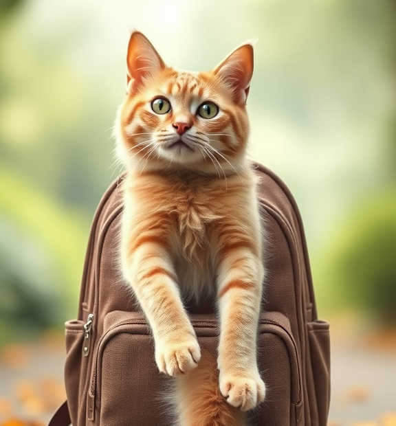 Pecute Cat Carrier Backpack Pet Carrier Backpack Widen Large Space, Stable Pet Backpack for Ca