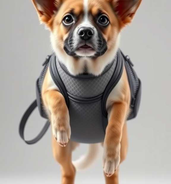 Pet Legs Out Carrier Backpack, Dog Cat Front Backpack Ventilated Mesh Travel Back Pack with Sa