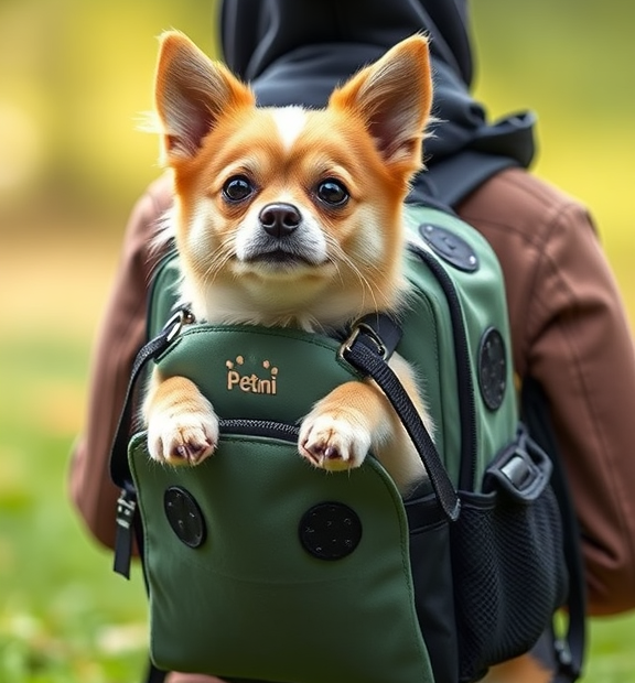 PetAmi Dog Backpack Carrier, Airline Approved Cat Backpacks for Carrying Small Large Cats, Pet