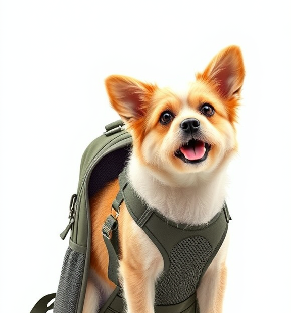 PetAmi Dog Backpack Carrier for Small Large Cat, Pet, Puppies, Ventilated Pet Hiking Backpack