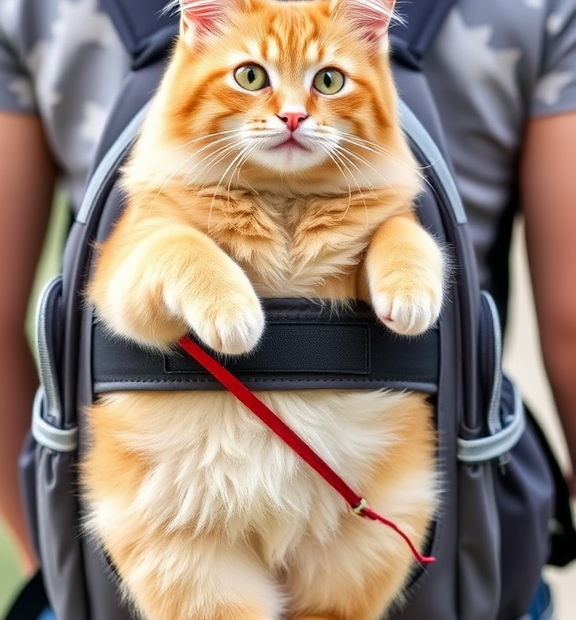 Petseek Cat Backpack Carrier Large Pet Backpack Carrier, 17lbs Load-Bearing Ventilated Design