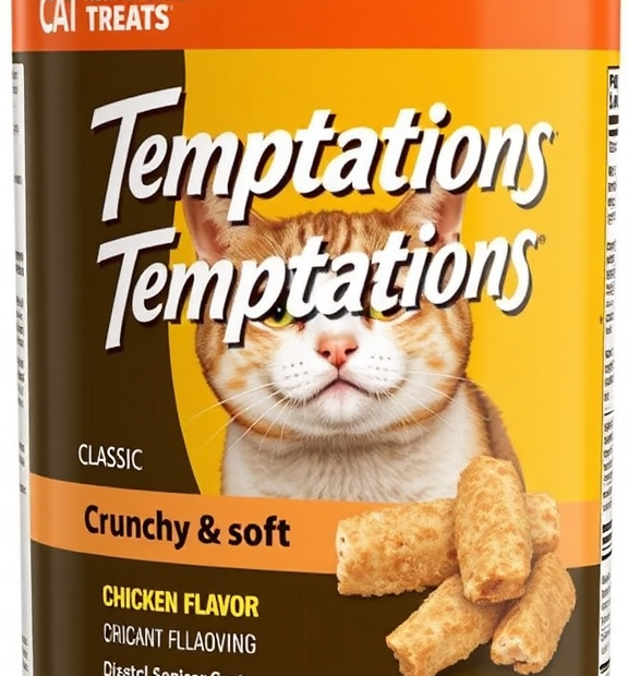 Temptations Classic Crunchy & Soft Cat Treats, Chicken Flavor 30oz Tub: How to Slow Treat Eating?