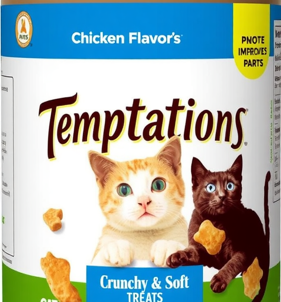 Temptations Classic Crunchy & Soft Cat Treats, Chicken Flavor 30oz Tub: What Jar Improves Appeal?