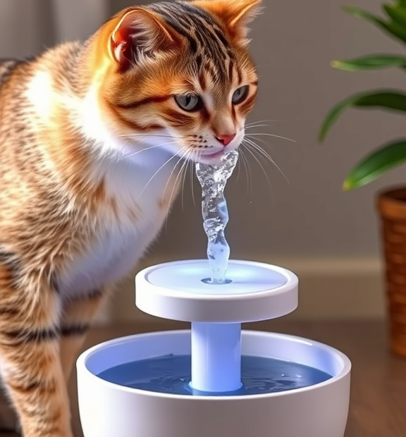 Top-Rated Cat Water Fountains – Fresh Flow, Energy Efficient & Leak-Proof.