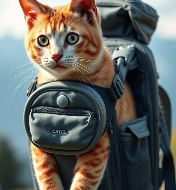 Travel Cat Backpack Carrier - The Navigator Convertible Pet Carrier Backpack - Cat Carrier Bac