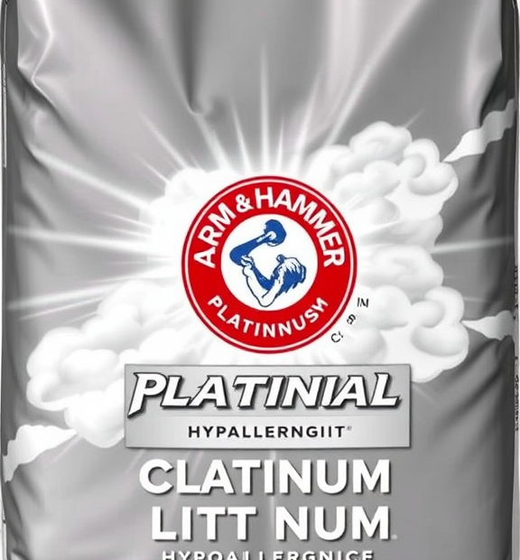 ARM & HAMMER Cloud Control Platinum Clumping Litter, Hypoallergenic, 18 lb