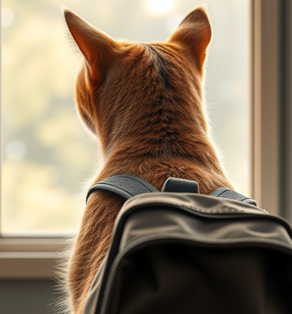 backpack for cat with window