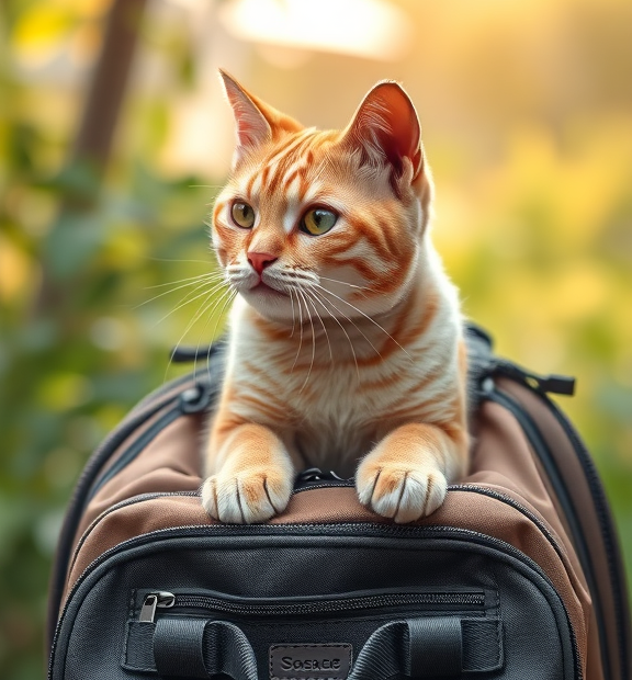 backpack with window for cat