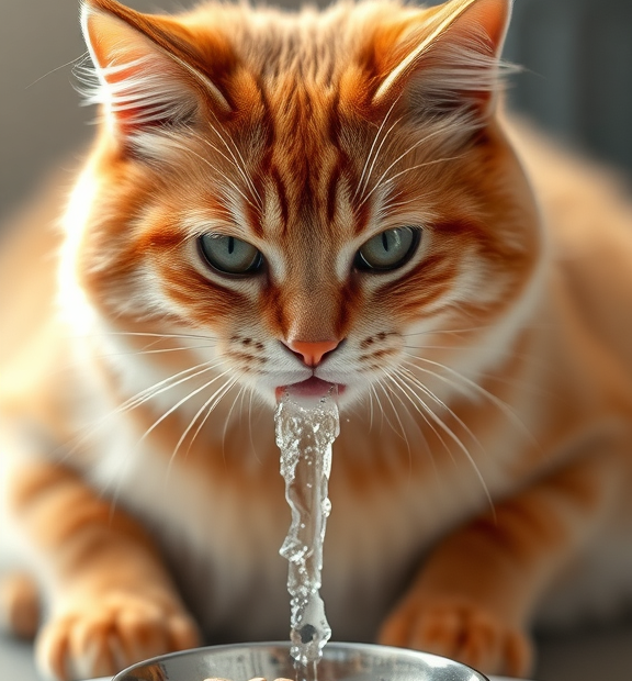 Best Hairball Control Cat Food: How water fountains can boost meal intake