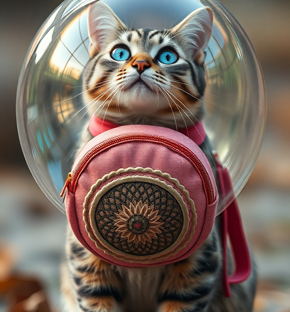 bubble backpack for cat