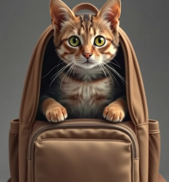 cat carrier front backpack