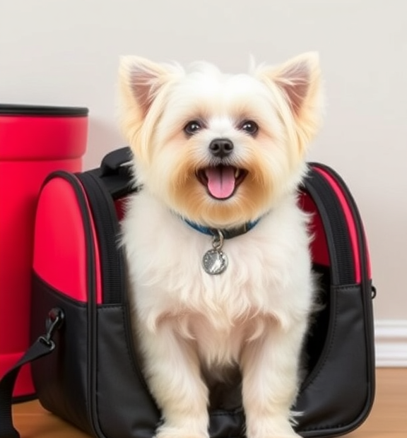 Dog Carriers for Small Dogs, Soft Sided Folding Small Dog Carrier for Dogs Medium Cats Puppies