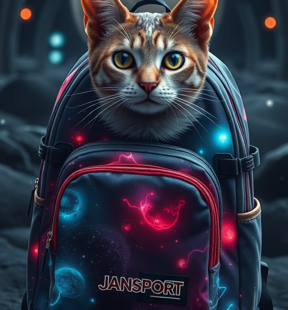 jansport space cat backpack