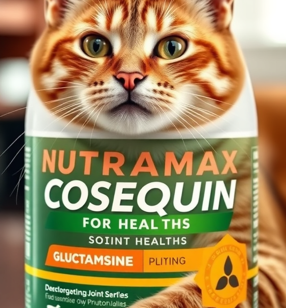 Nutramax Cosequin for Cats Joint Health – Glucosamine Chews Jar Edition