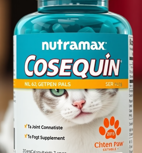 Nutramax Cosequin for Cats Joint Health Supplement – Chews by Kitten Paw