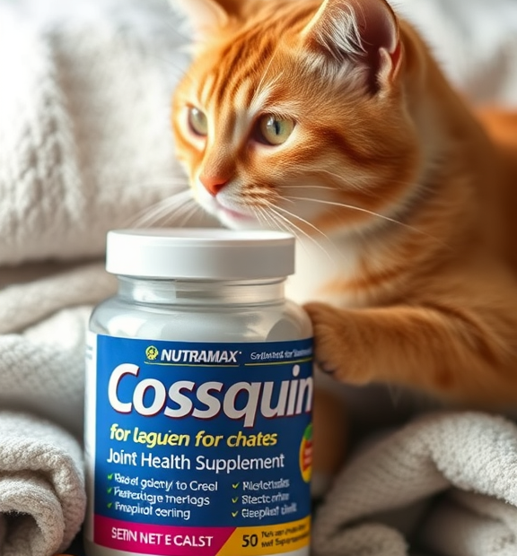 Nutramax Cosequin for Cats Joint Health Supplement – Chews & Soft Towels